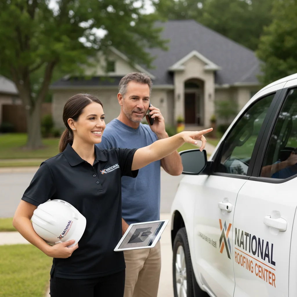 National Roofing Center customer support in Lanse